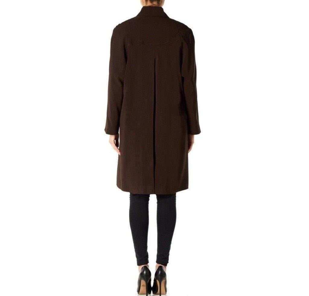 Womens Oversized Knee Length Swing Coat