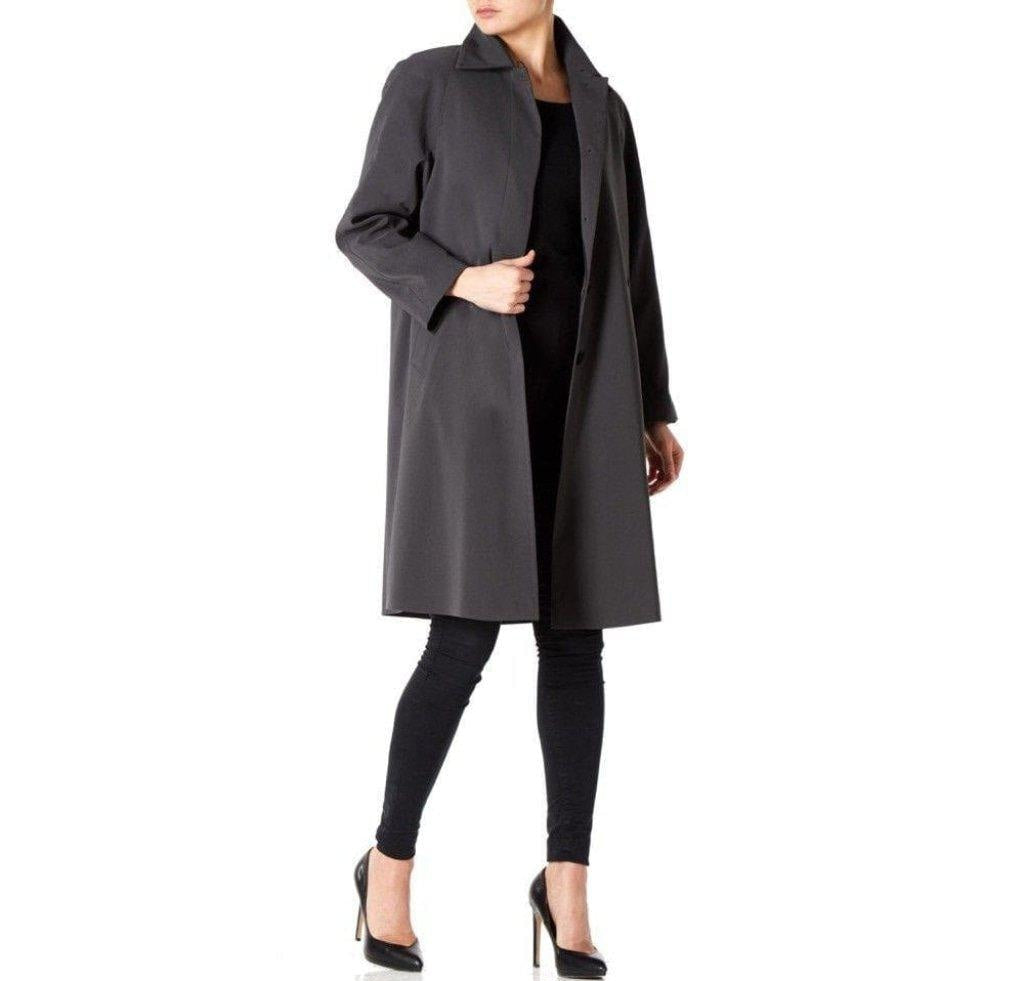 Womens Oversized Knee Length Swing Coat