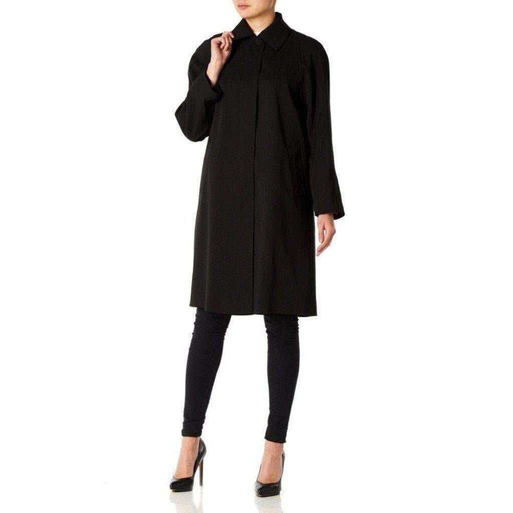 Womens Oversized Knee Length Swing Coat