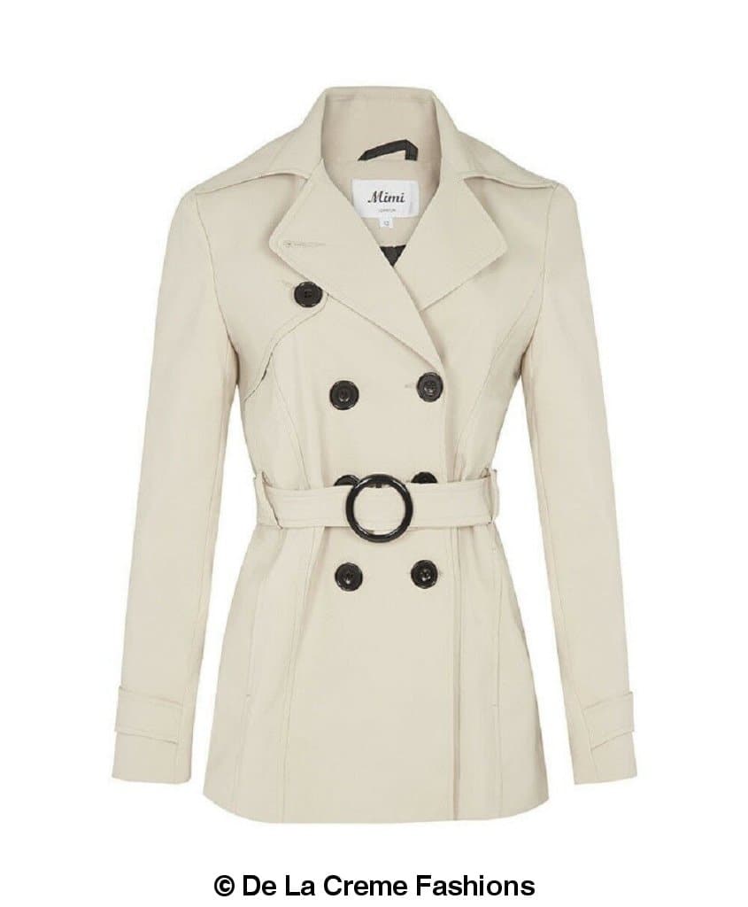 Spring/Summer Double Breasted Short Coat (1710-SP)