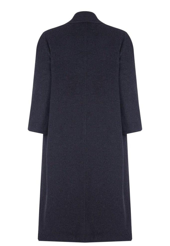Curve Wool & Cashmere Blend Plus Size Long Coat