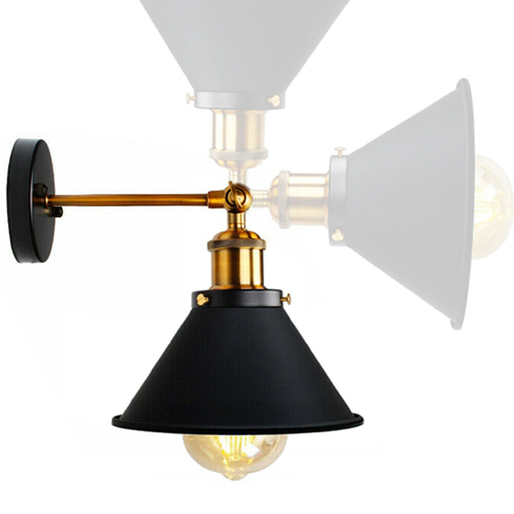Black Wall Lights Modern Wall Lamp with Shade ~2117