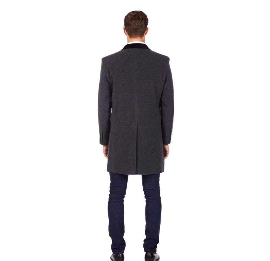 Mens Peaky Blinders Retro Mod Covert Coat