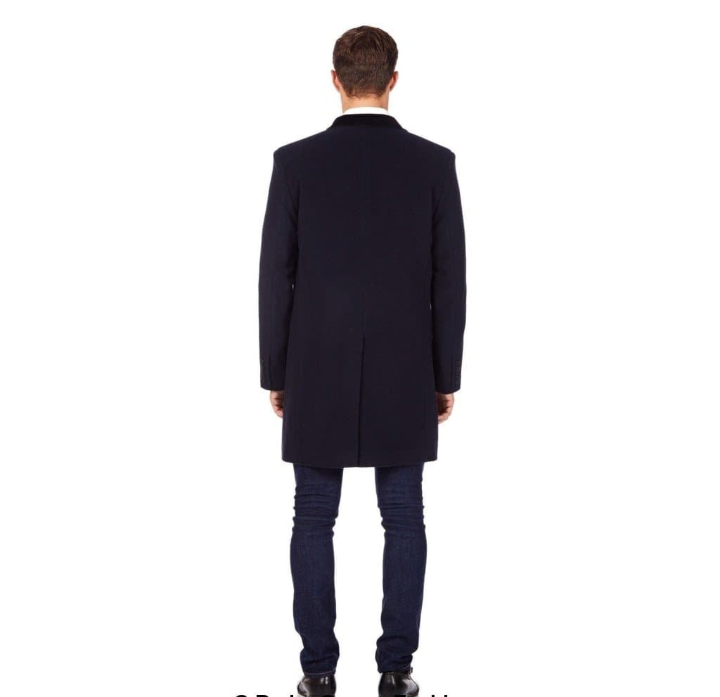 Mens Peaky Blinders Retro Mod Covert Coat