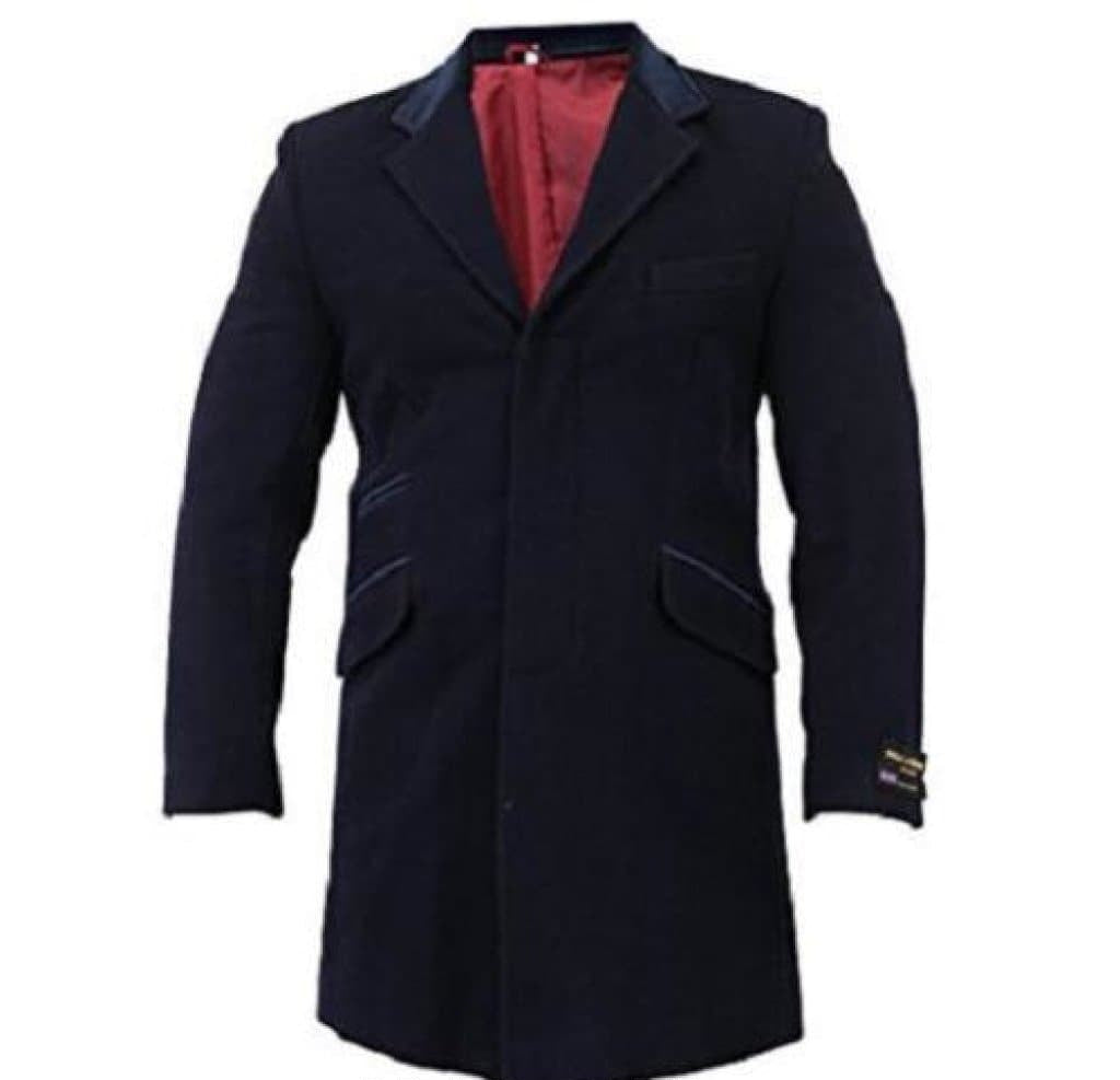 Mens Peaky Blinders Retro Mod Covert Coat