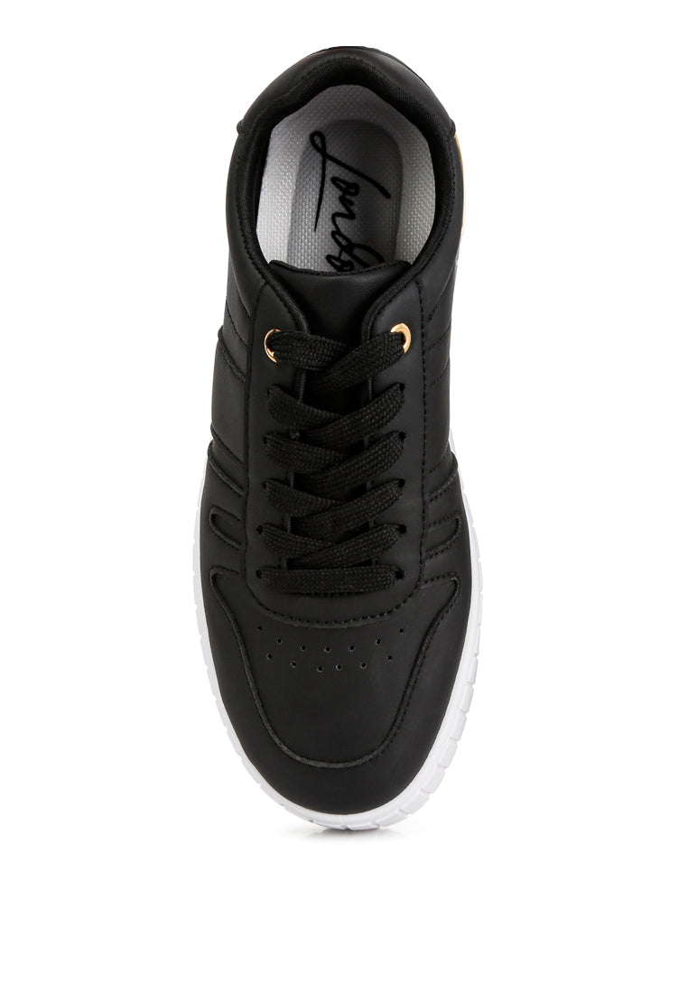 Welsh Panelling Detail Sneakers