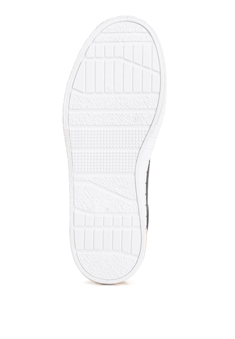 Welsh Panelling Detail Sneakers